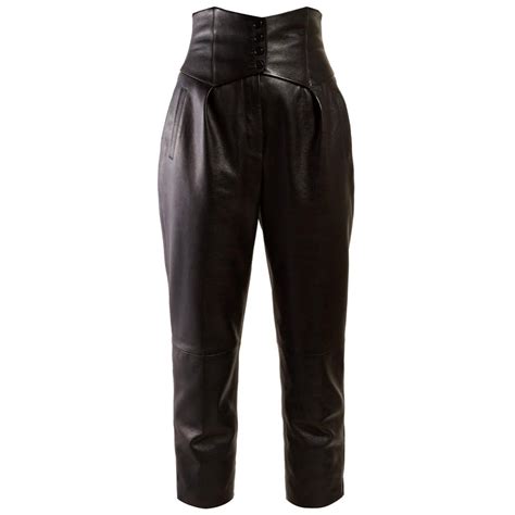 ysl corset trousers